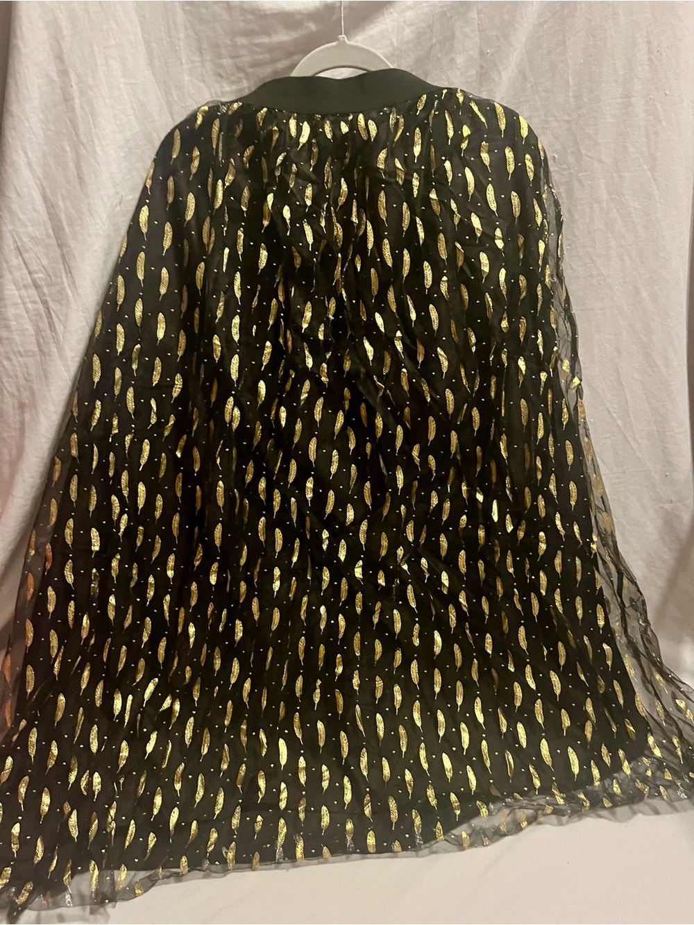 Gold & Black Maxi Skirt
 ***READ DESCRIPTION ON SIZE***